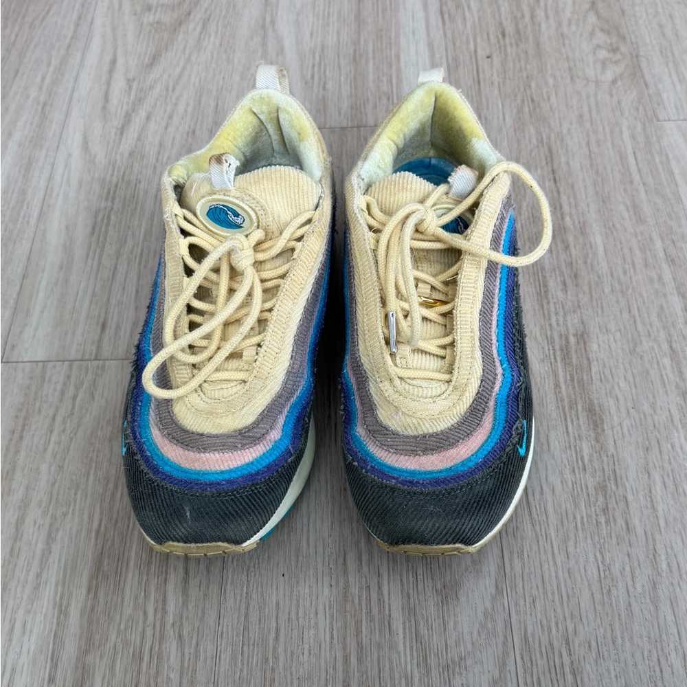 Nike Air Max 1/97 Sean Wotherspoon Corduroy Multicolor Sneakers Men’s Size 9